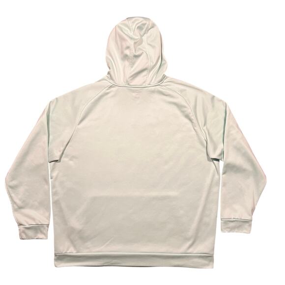 Under Armour Pale Green Blue Logo Loose Fit Pullover Hoodie Womens Size XXL - Picture 2 of 9